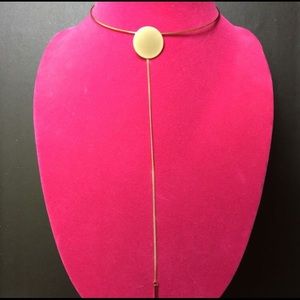 Gold Dangling Necklace